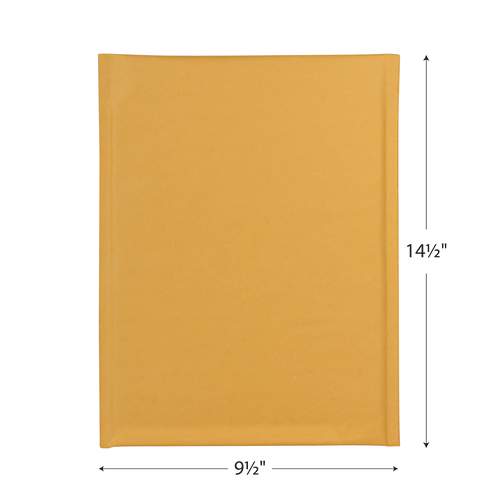 BUBBLE WRAP® Brand Cushioned Paper Mailers (Jiffylite® Gold)