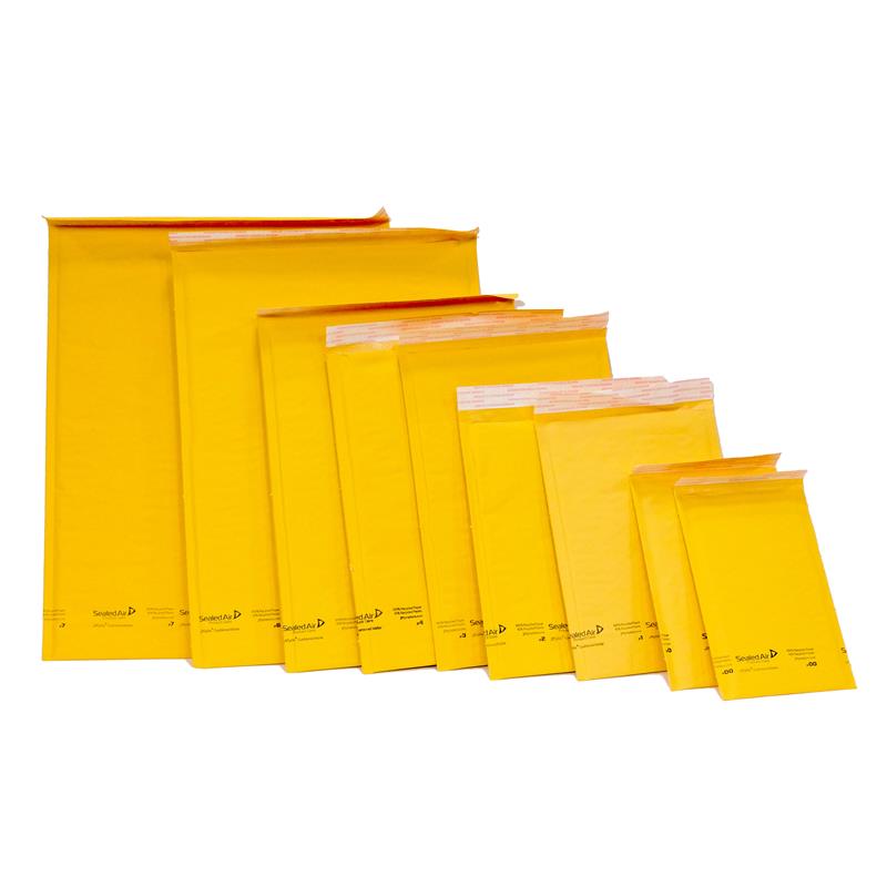 BUBBLE WRAP® Brand Cushioned Paper Mailers (Jiffylite® Gold)